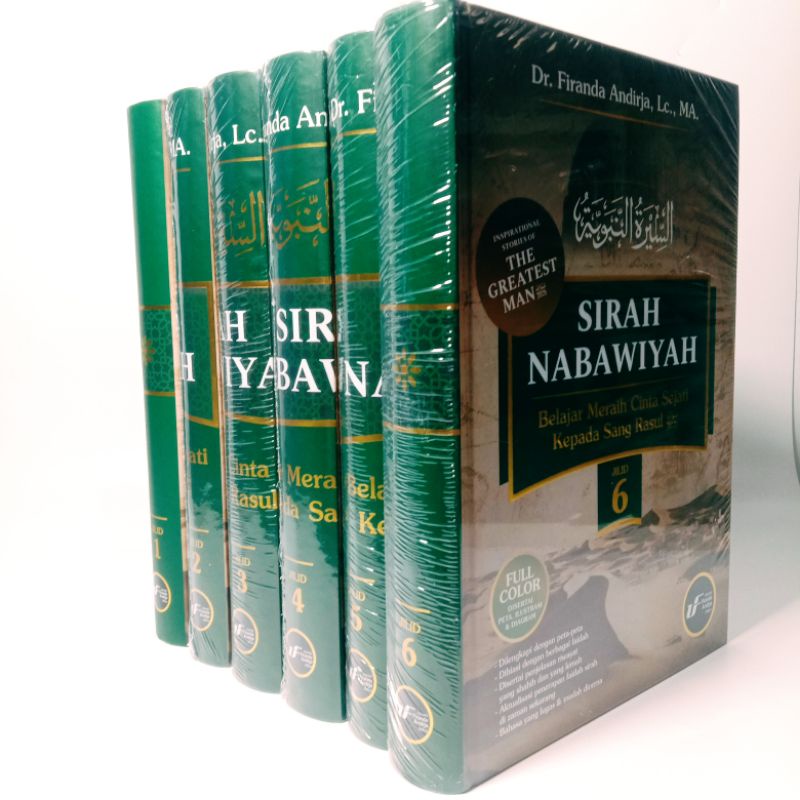 Sirah Nabawiyah Dr Firanda Andirja Lc Ma set 6 jilid