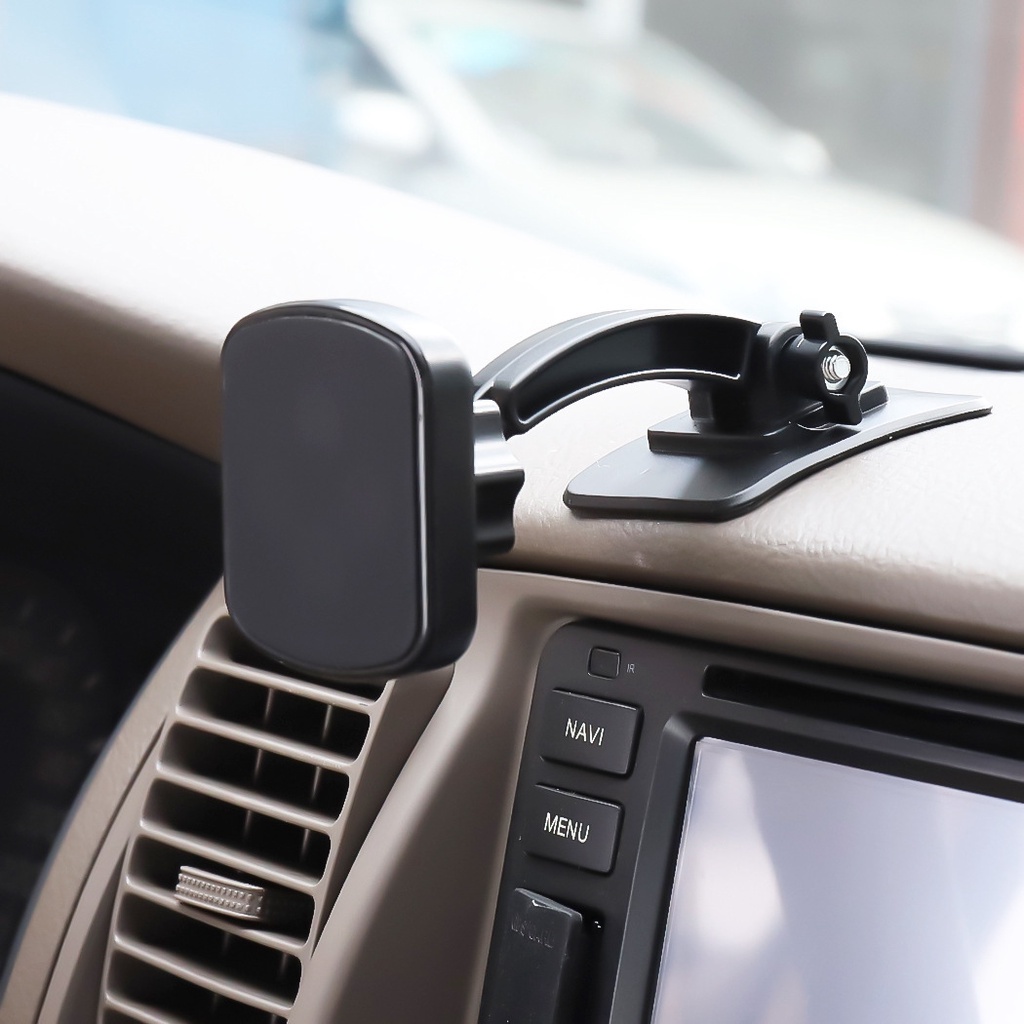 Universal Car Phone Adjustable Holder 1pcs Holder Handphone Berputar 360derajat Tempel Handphone Standfor Center Console Desk