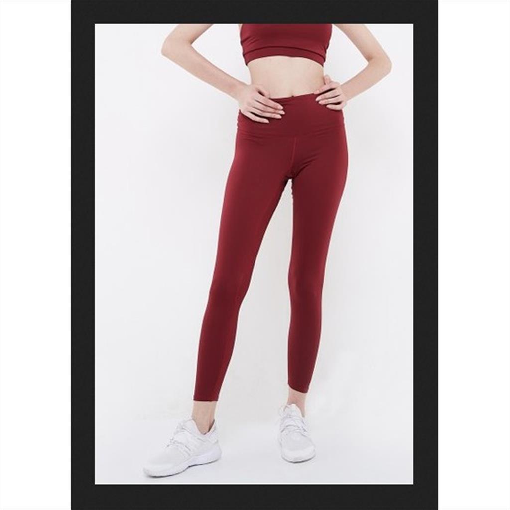 OTS 851 - Legging Panjang Standart Leging wanita Dewasa Bahan Spandex Warna Polos