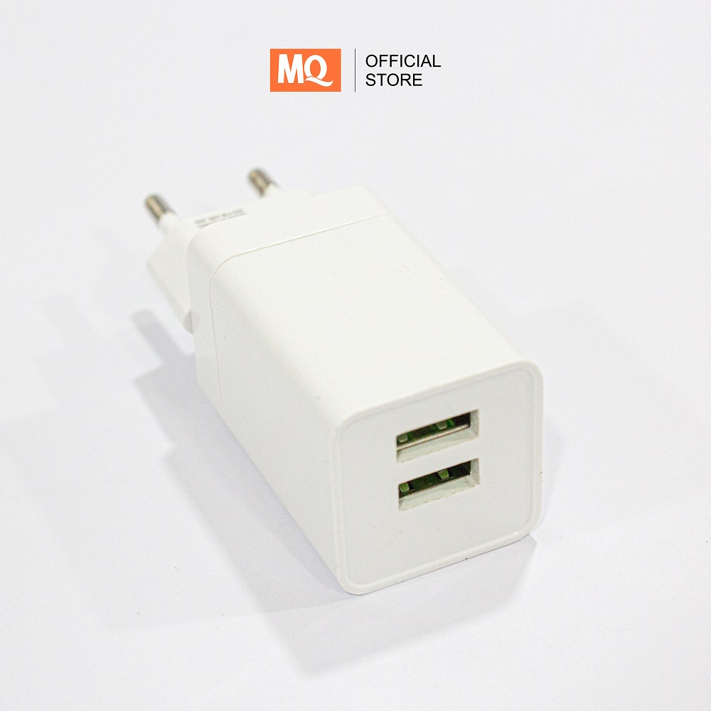 [CUCI GUDANG] MQ Kepala Charger TC 2.1A/3.1A / Charger Batok 1 Usb 2 Usb