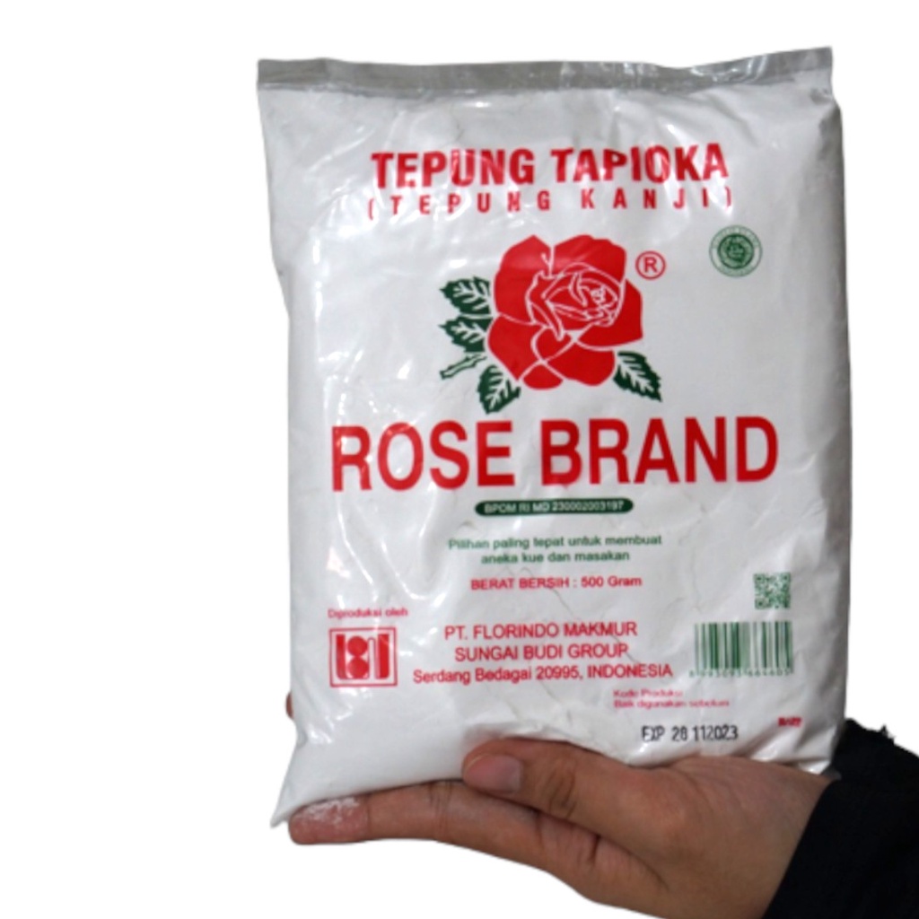 2 bungkus Rose Brand Tepung Tapioka 500 gr - Tepung Kanji