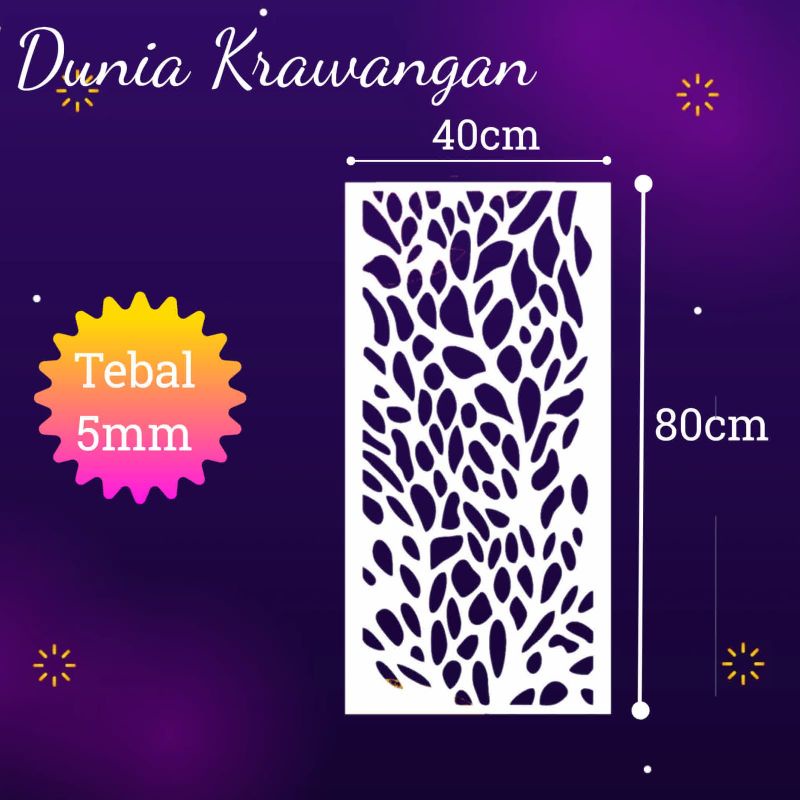 KRAWANGAN PVC FOAM BOARD / CUTTING PVC FOAM BOARD DK-80