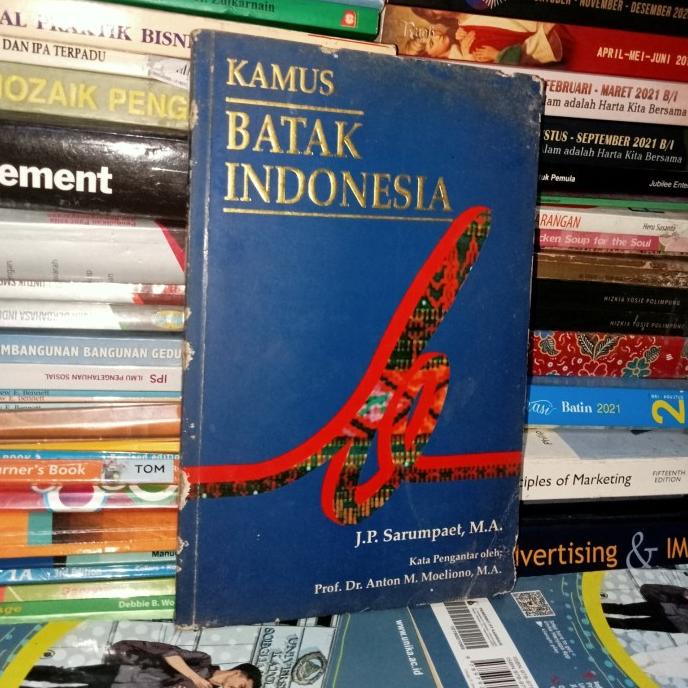 

original buku kamus Batak Indonesia - sarumpaet