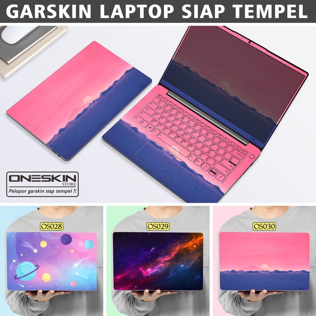 Garskin Sticker Laptop Protector Macbook Full Body Bottom Bezel Palmrest Skin Space Planet