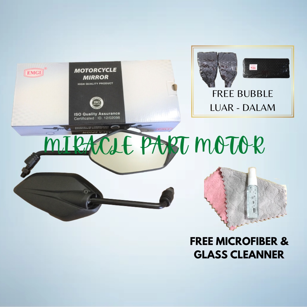 Spion Motor Yamaha Mio 125 Mio M3 Vixion Jupiter MX Xeon Model Standart Kualitas Ori merk EMGI 9320