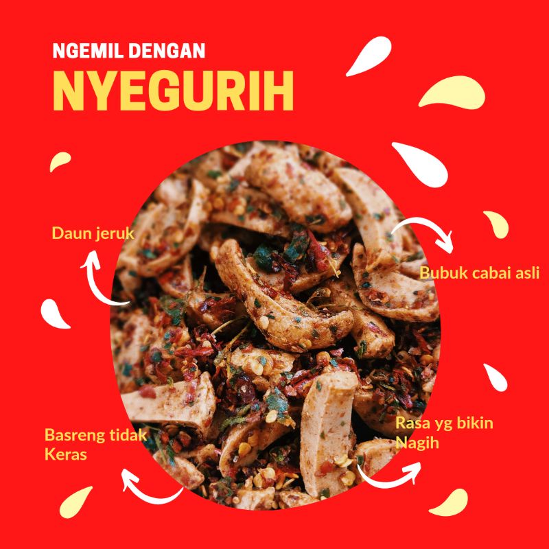 

Basreng pedas daun Jeruk 100gr