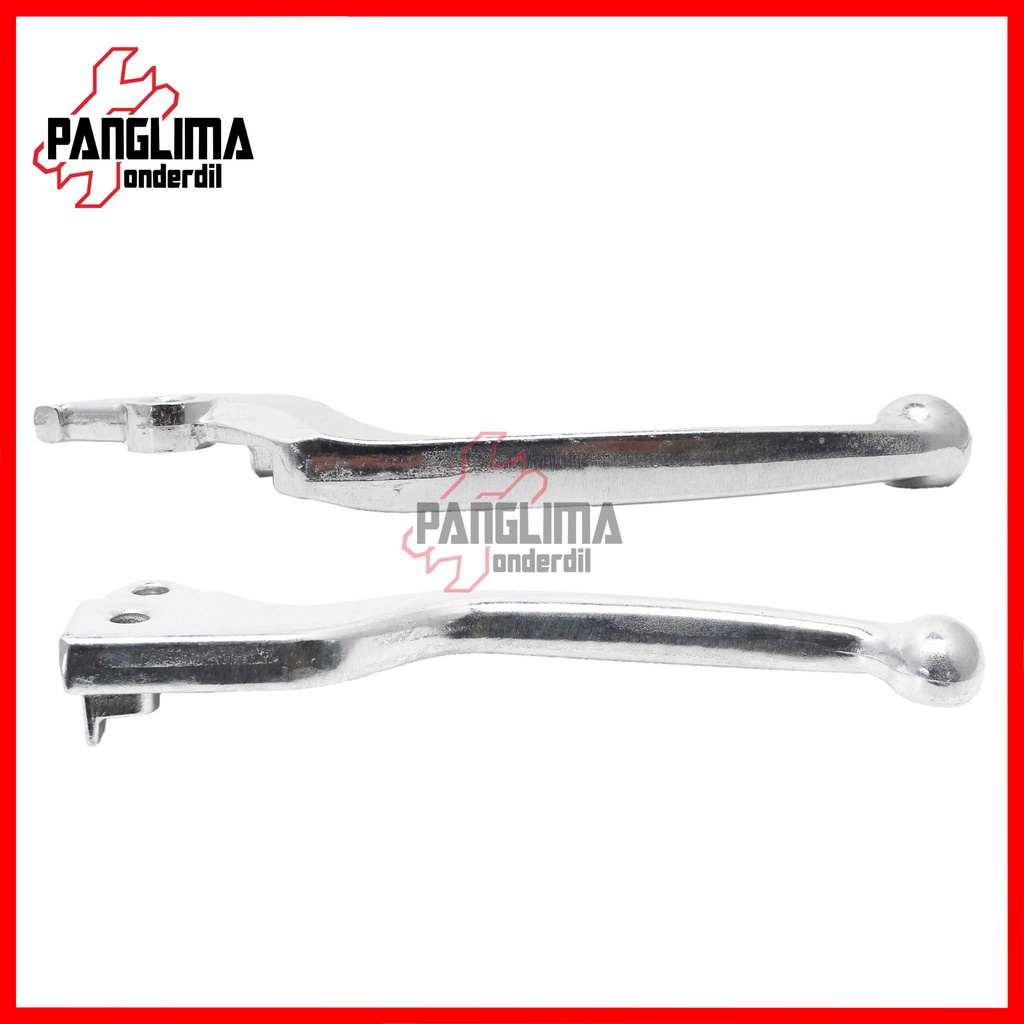 Handle Rem Kiri Kanan Chrome Honda Vario 125-150 New LED 2015-2018 CBS Beat FI eSP Pop CBS Vario 110 F1-eSP New 2014-Sekarang 2022 Left-Right-R-L Brake Lever Handel-Hendel-Hendle