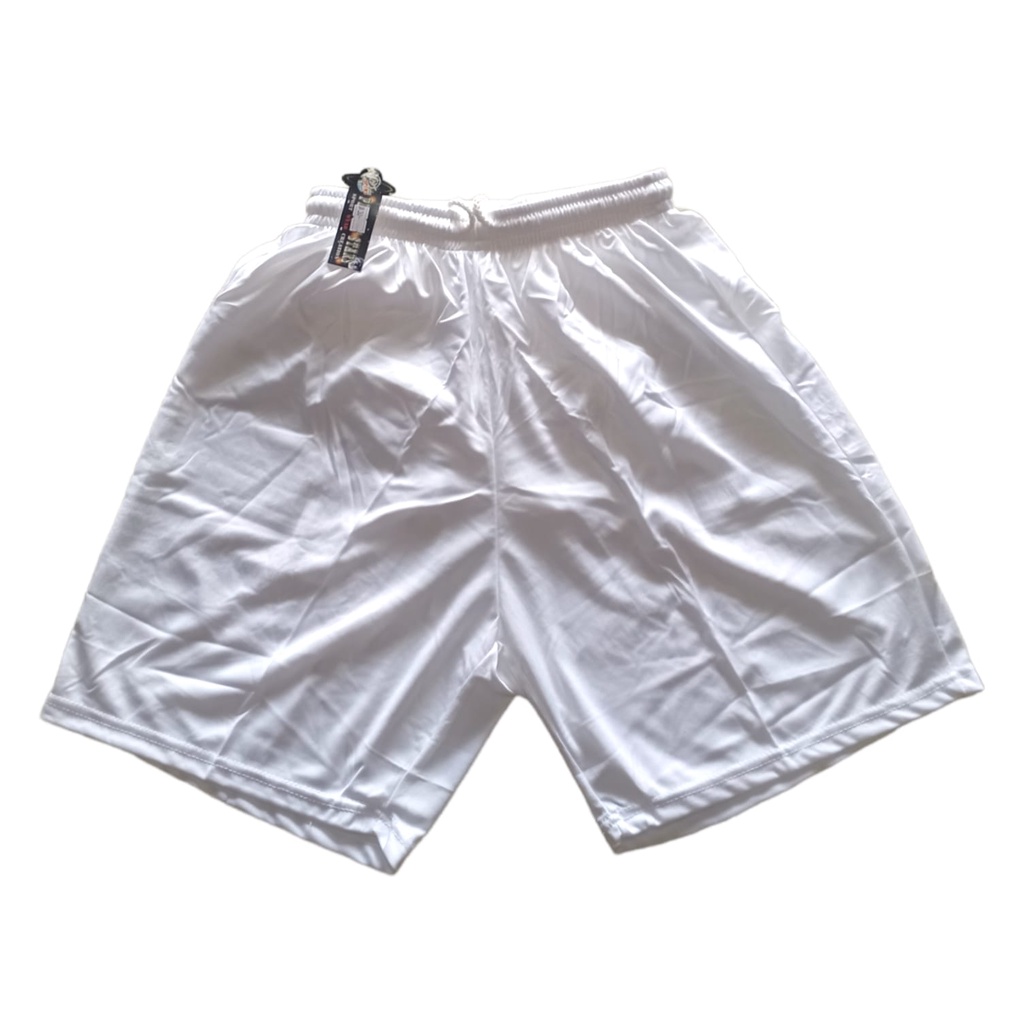 CELANA BOLA PUTIH POLOS