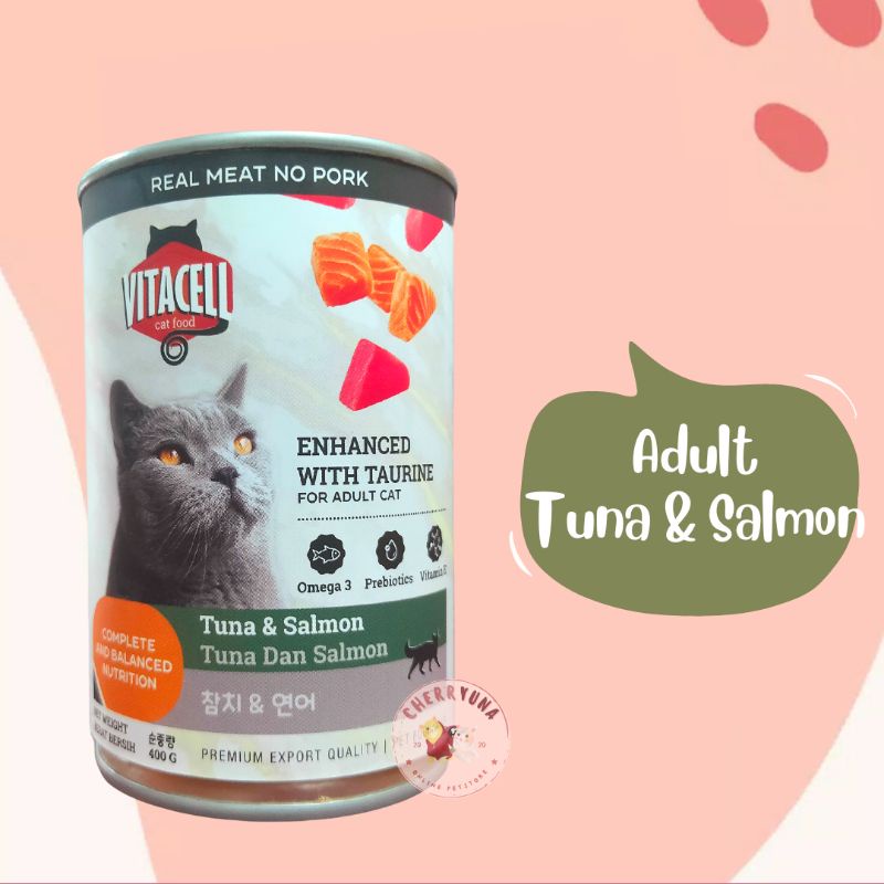 VitaCell Wetfood Makanan Basah Untuk Kucing 400Gr