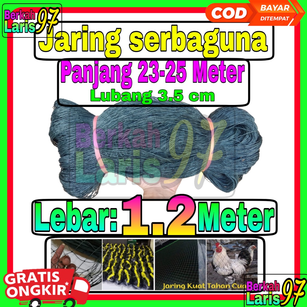 Jaring Ayam 1,2 Meter Jaring Pagar Ayam Kandang jaring tanaman jaring kandang hewan jaring serbaguna