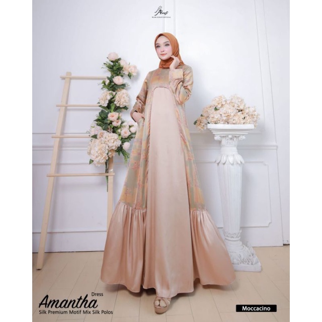 gamis amantha dress ar rafi