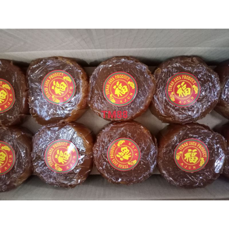 

KUE KERANJANG/DODOL CINA/DODOL IMLEK KHAS SINGKAWANG TUNAS JAYA PER 10 Kg(1 kg isi 2 pcs)