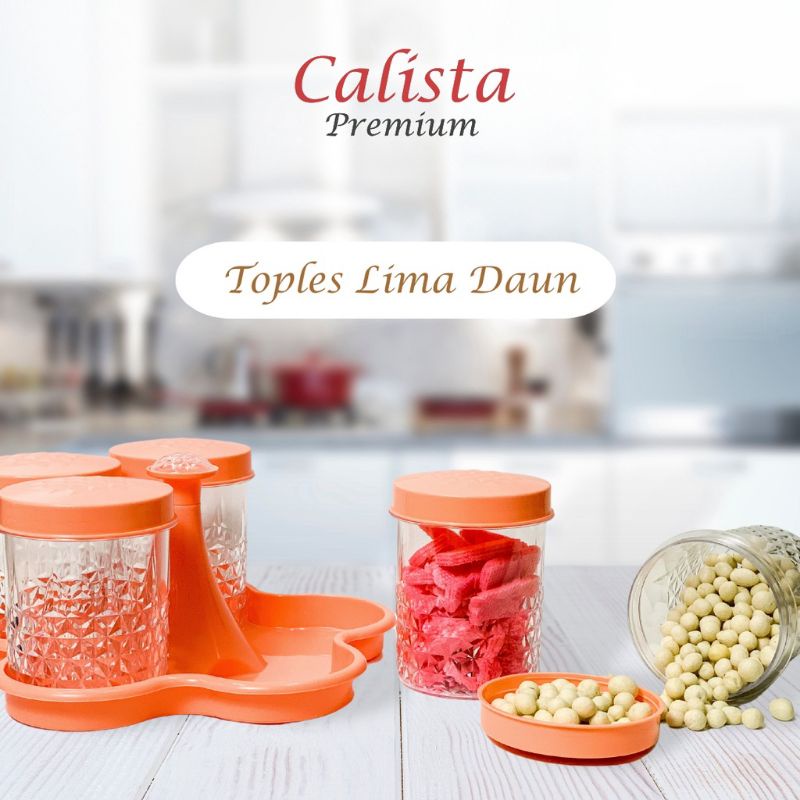 TOPLES CALISTA 5 DAUN / TOPLES MAKANAN / TOPLES CALISTA