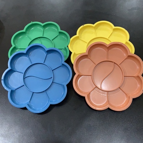 

Palet Cat Lukis 13cm / Palet Cat Air / Piring Cat Air