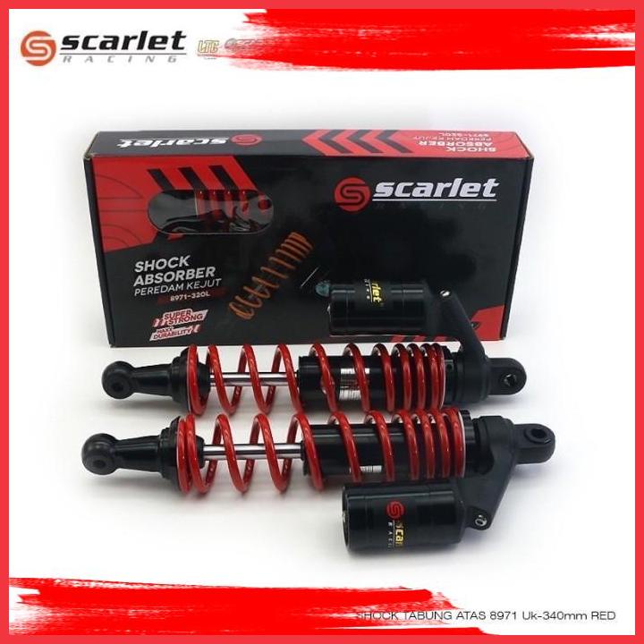 (VLN) SCARLET RACING 8971 Shockbreaker Shock Tabung Motor Bebek 280 320 340