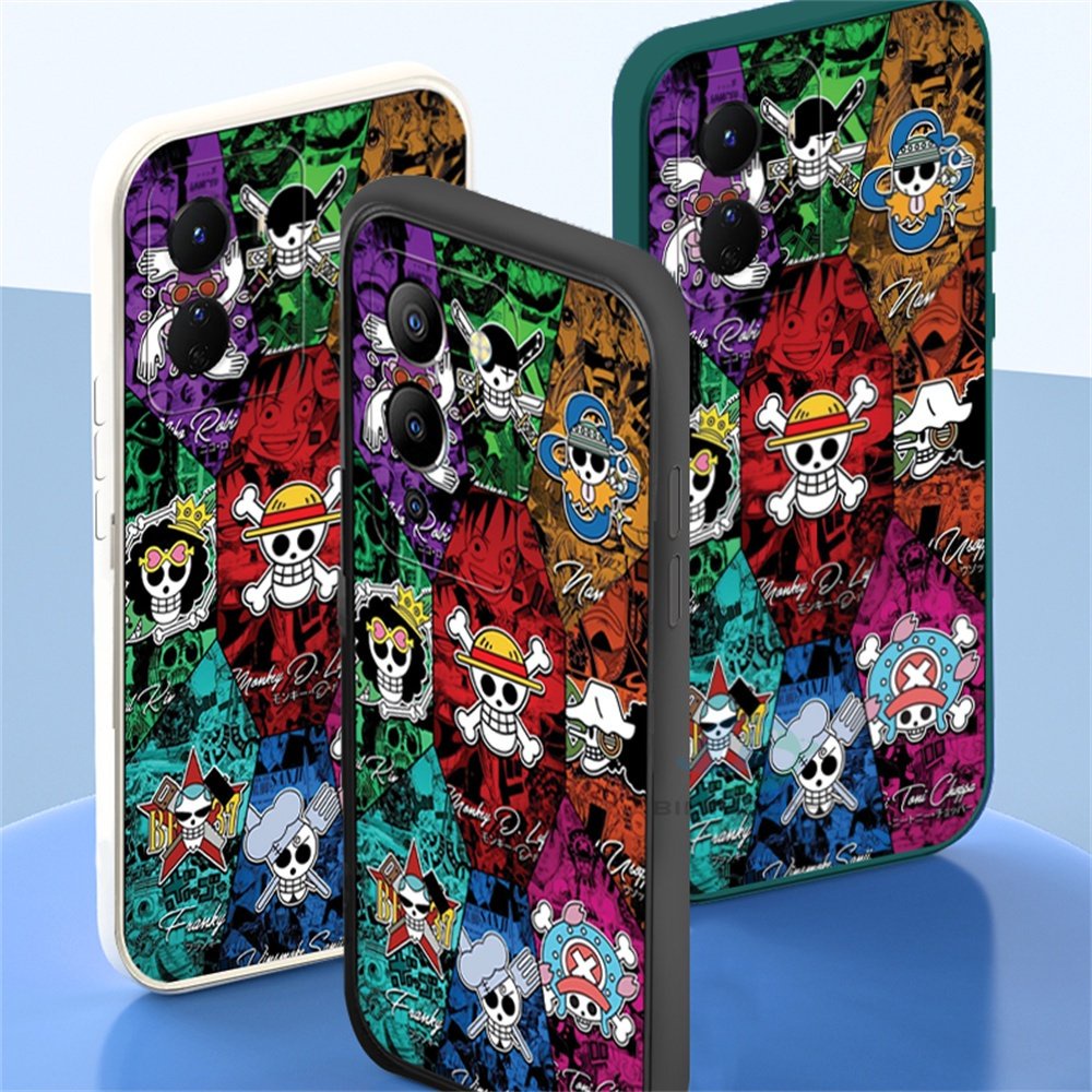 IPHONE Case Kompatibel Untuk Iphone14 Pro Max IPhone13 Pro Max IPhone11 IPhone12 IPhoneXR XS 6 6S 7 8 Plus Jepang One Piece Luffy Dan Brook Silikon Lembut Casing Ponsel Binteacase