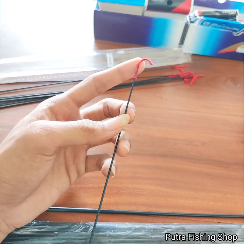 Ujung Joran Tegek Fiber 40cm, 50cm, 60cm Ujung Tegek Pita - Pucukan Joran Tegek Fiber Solid Lentur K