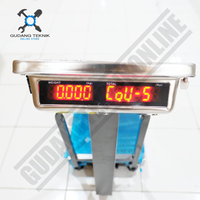 Timbangan Duduk Digital Rail Double Display BATERAI 100 Kg BZ6010 BENZ / Timbangan Digital Charger Dua Sisi Display 100Kg BZ 6010 BENZ