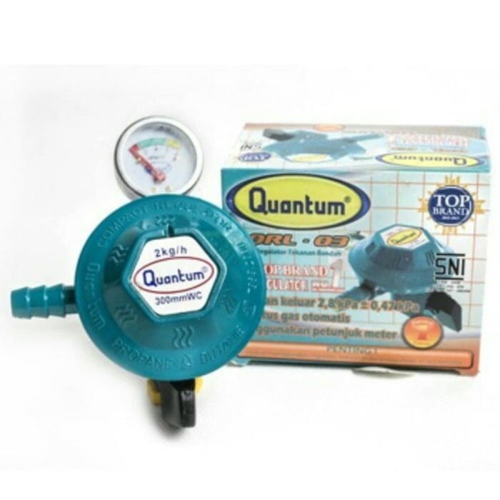 QUANTUM QRL-03 Regulator Dengan Meteran ORIGINAL.