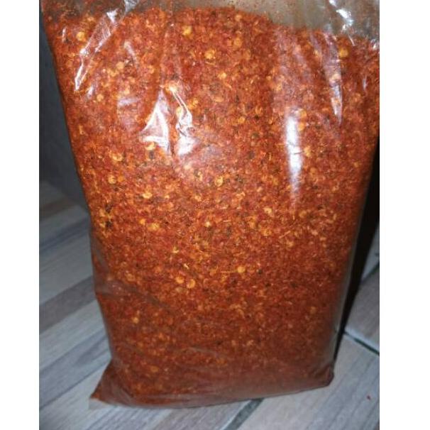 

BEST PRODUCT U876 Cabe bubuk pedas daun jeruk kemasan 400gram ➺