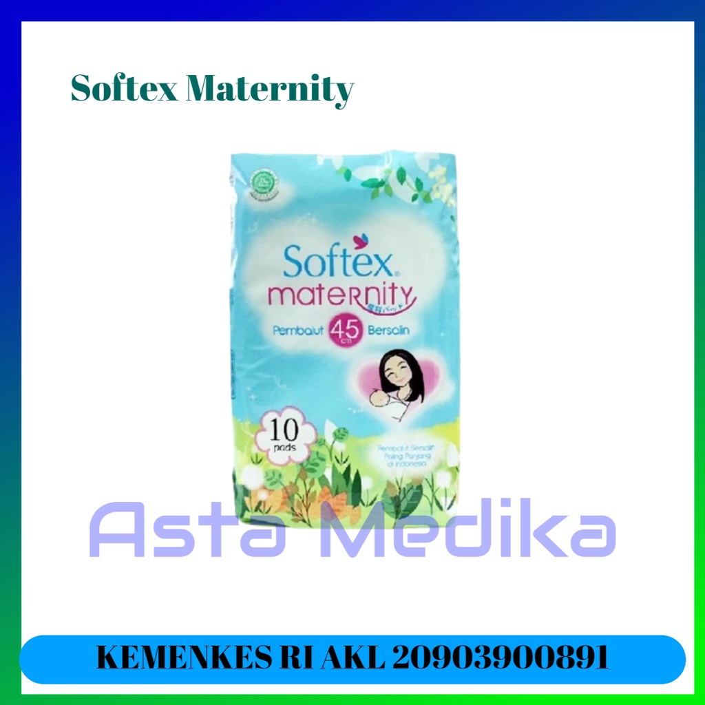 Softex Maternity 45cm Pembalut Ibu Bersalin 45cm - 10 pads
