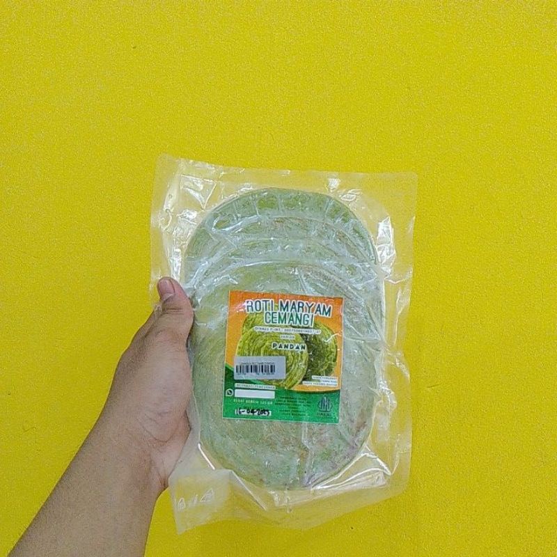 

Roti Maryam Cemangi pandan