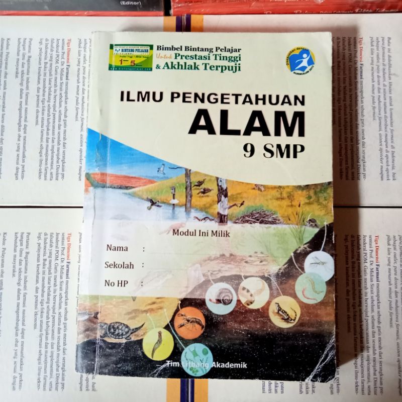 ILMU PENGETAHUAN ALAM KELAS 9 SMP