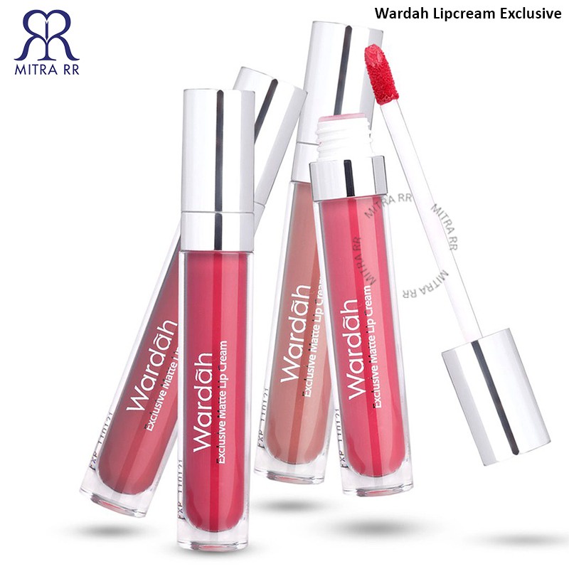 Wardah Exclusive Matte Lipcream |Liquid Lip Cream Warna Intense dan Tahan Lama
