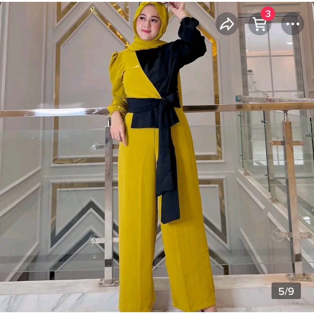 ELMA SET CRINKLE PREMIUM TALI KOMBI LD 110 // ELMA SETELAN CRINKLE AIRFLOW KOMBI // ELMA ONE SET WAN