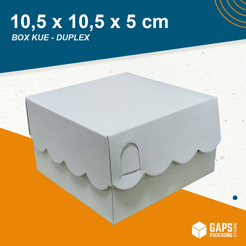 

Dus Kue / Box Catering Nasi / Dus Kotak Makanan R3 Duplex Tebal 310 gsm Non Laminasi