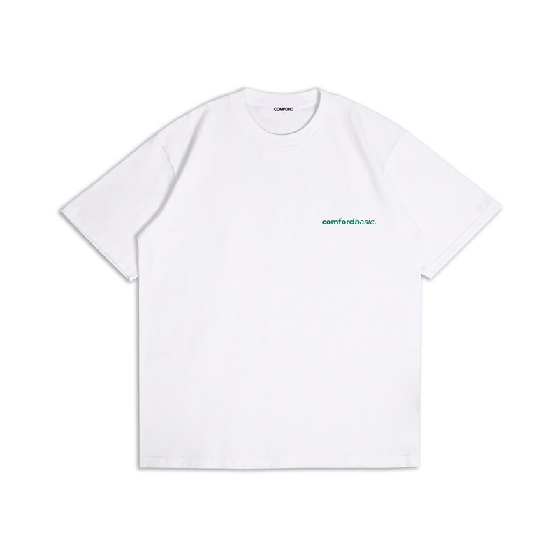 COMFORD BASIC Hazel White Tshirt