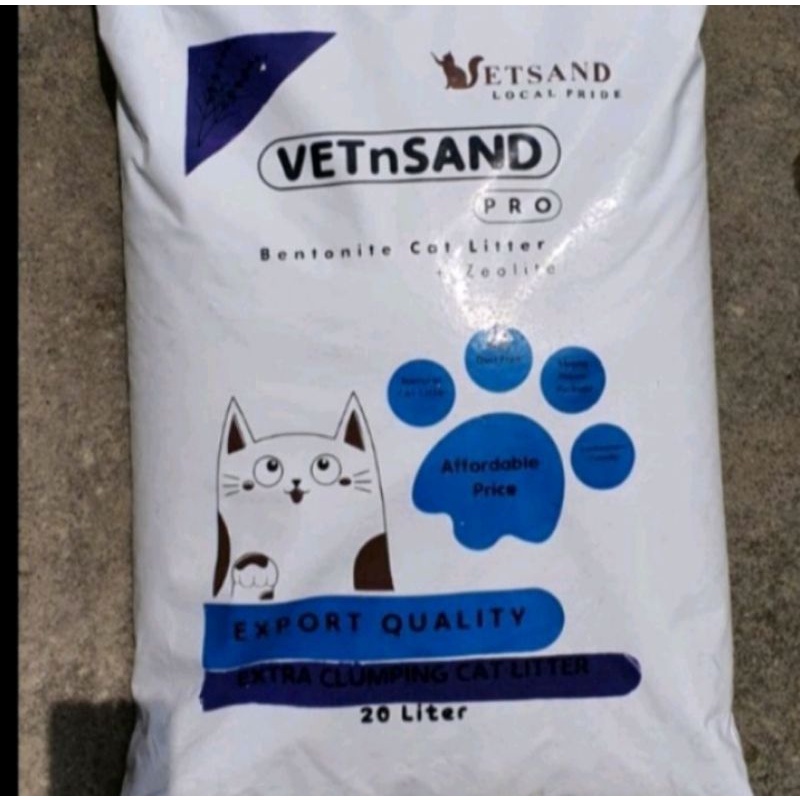 Vetsand 20kg/ Pasir wangi dan gumpal