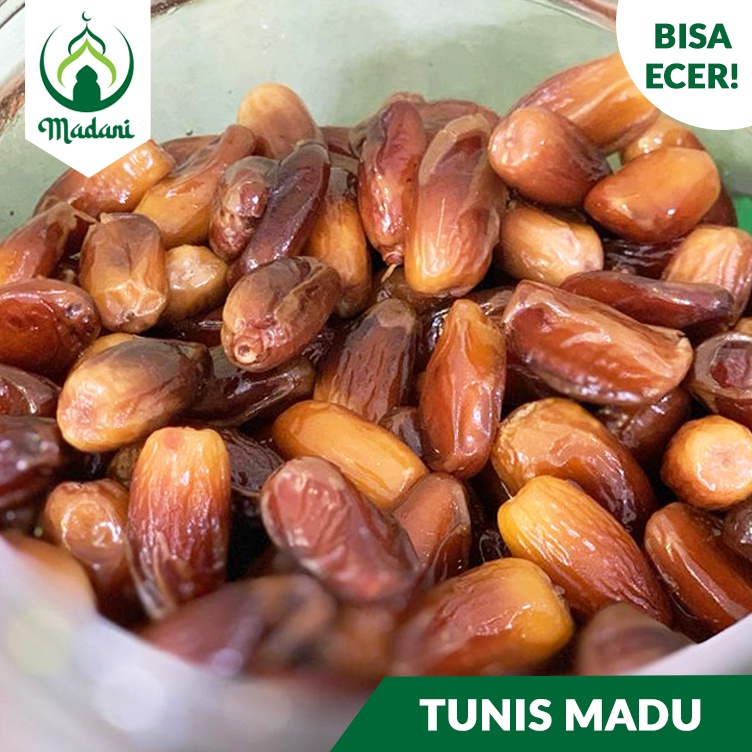 

Kurma Tunis Madu Premium Bisa Ecer 100g, 250g, 500g, 750g, 1000g