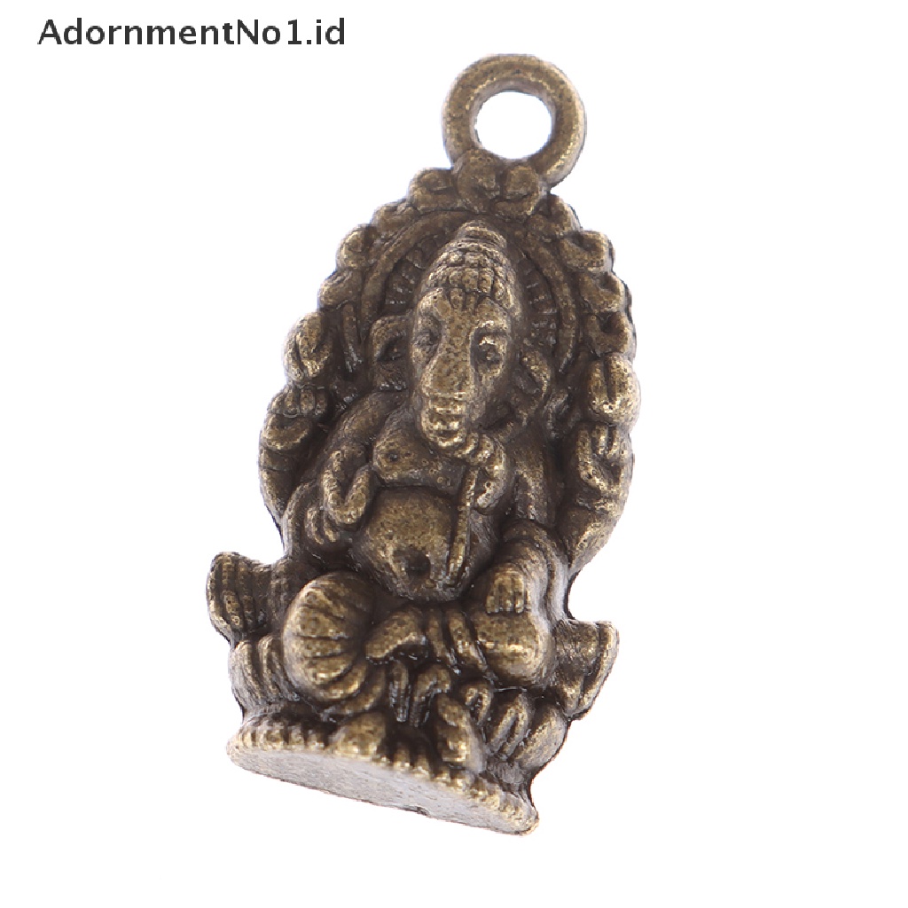 [AdornmentNo1] 10pcs Thailand Ganesha Ch Antik Alloy Buddha Ch Diy Perhiasan Liontin [ID]