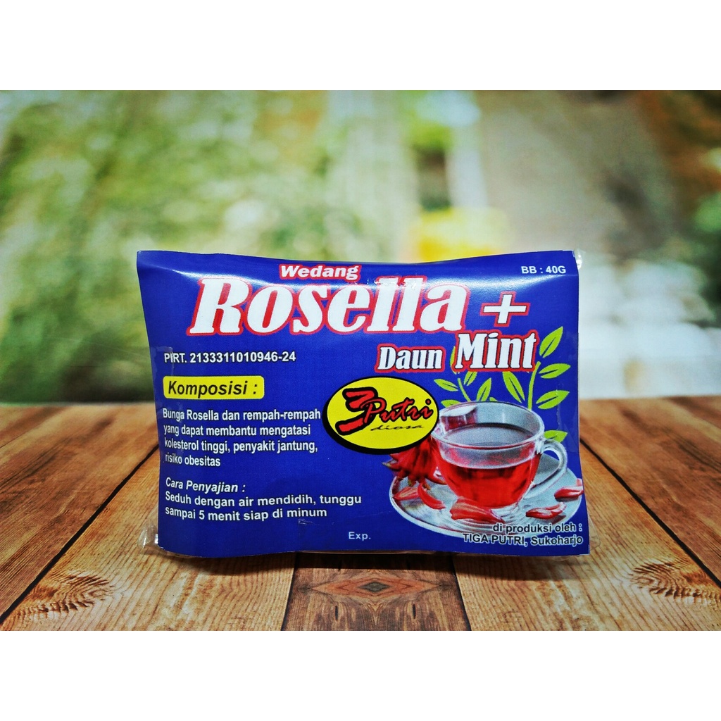 

WEDANG ROSELLA (1 PACK ISI 10 PCS)