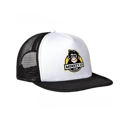 Topi Snapback Jaring / Topi Trucker Hat / Topi Distro / Monkey logo {GI.18Ja23ž}