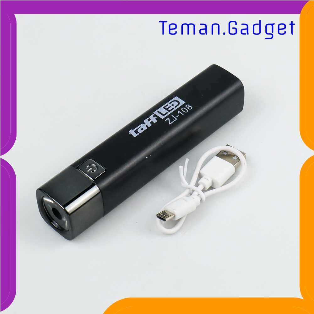 TG-SNT TaffLED Senter LED Mini Flashlight Bright USB Rechargerable 5W - ZJ-108