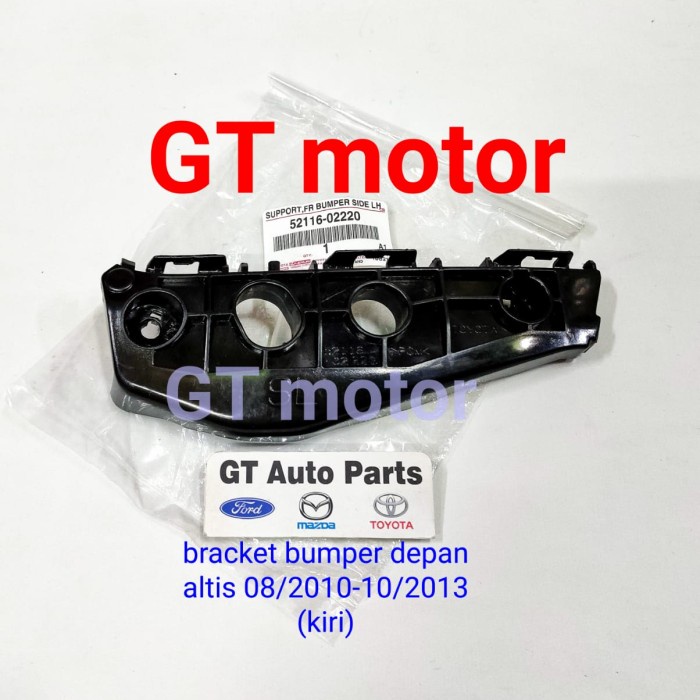 Bracket Braket Brecket Breket Bumper Depan Kiri New Altis 2010-2013