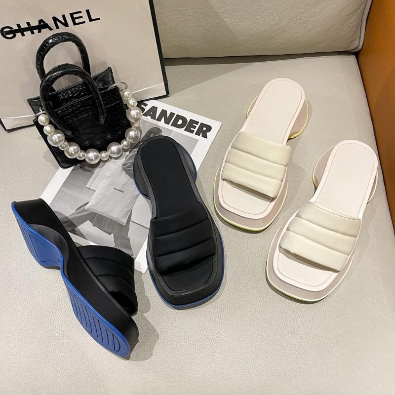 [COD] 2113 Sandal Wanita Import Slip On