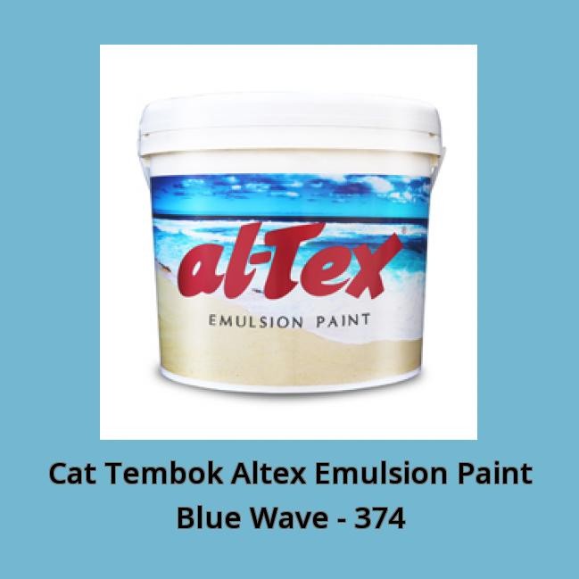 Cat Tembok Altex Emulsion Paint - Blue Wave - 374 - 5 kg.