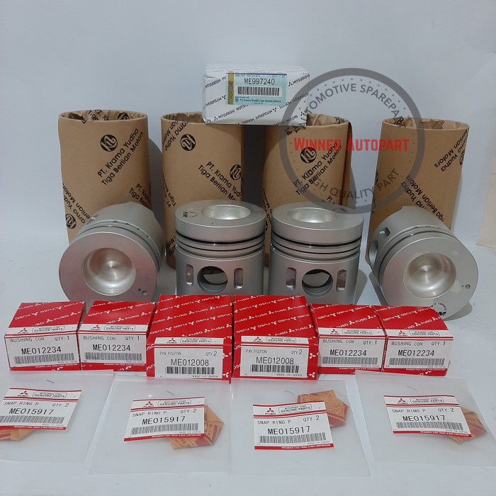 LINER KIT LINER SET MITSUBISHI PS120 PS 120 4D34 KOMPLIT