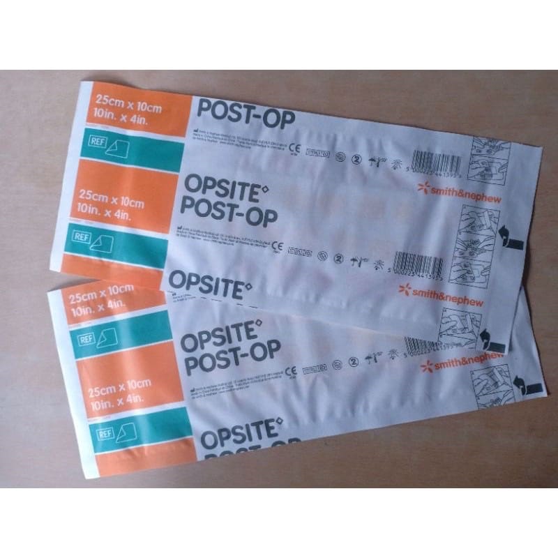Opsite 25cm x 10cm (Pcs) / Opsite Post OP 25cm x 10cm / Plester Anti Air