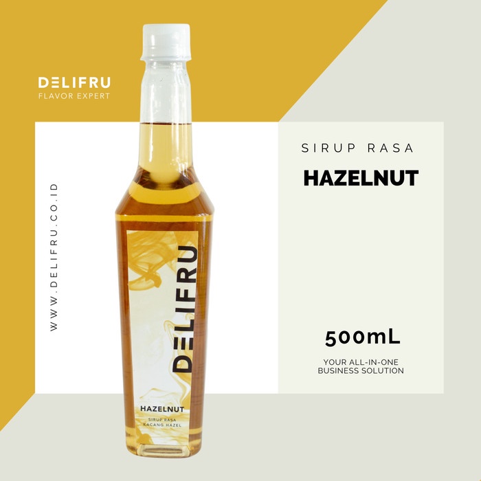 

DELIFRU SYRUP HAZELNUT - SIRUP HAZELNUT 500 ML