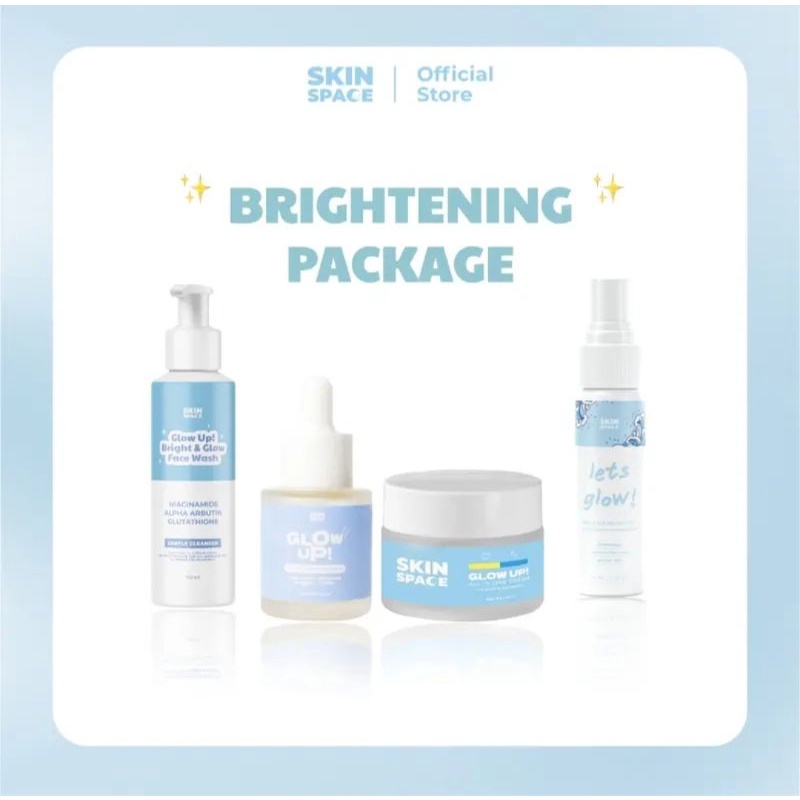 SKIN SPACE PAKET BRIGHTENING 4IN1