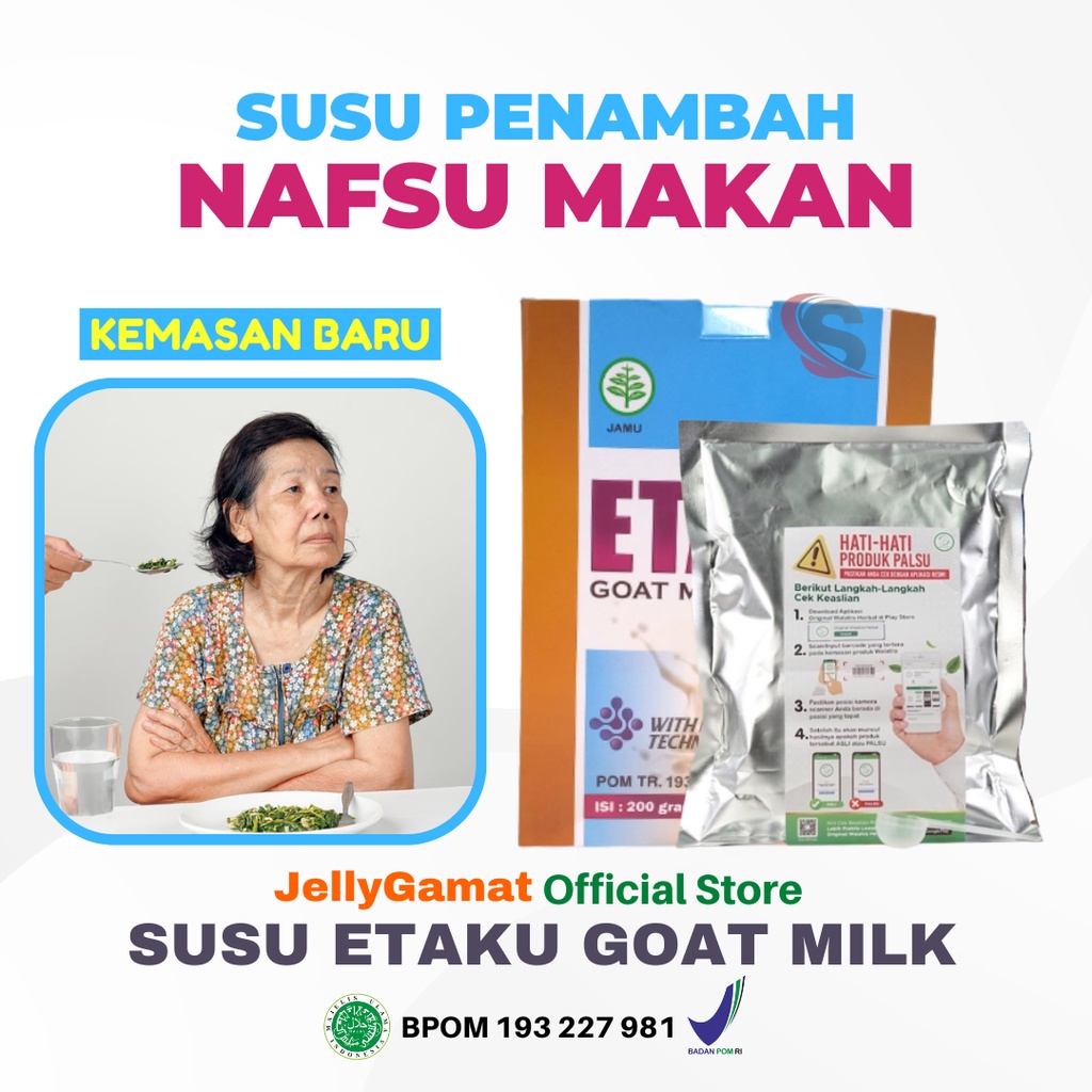 

Obat Penambah Nafsu Makan Alami - Susu Kambing Etawa Walatra Etaku Asli - Penambah Nafsu Makan