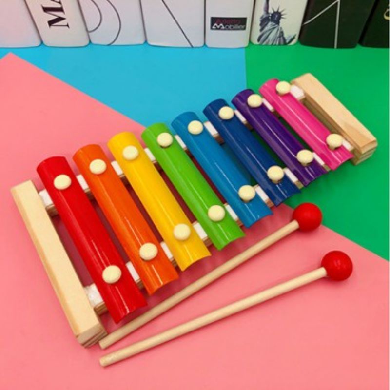 Alat Musik Xylophone , Kolintang, Mainan Edukasi Anak