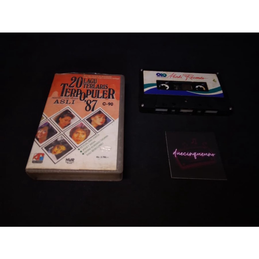 20 LAGU TERLARIS 1987 (KASET PITA)
