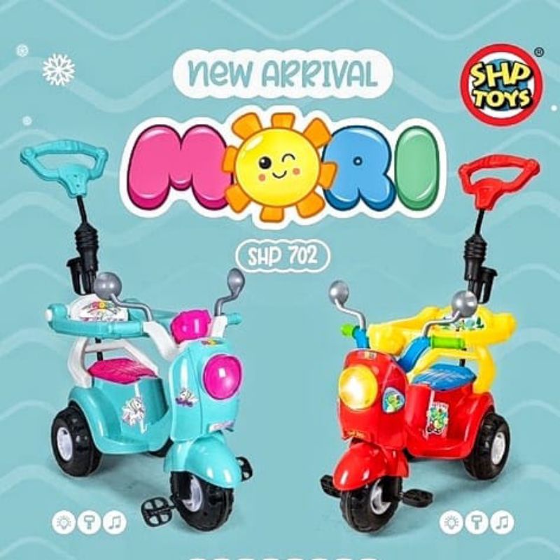 Sepeda Anak Roda Tiga SCOOPY SHP MORI 702