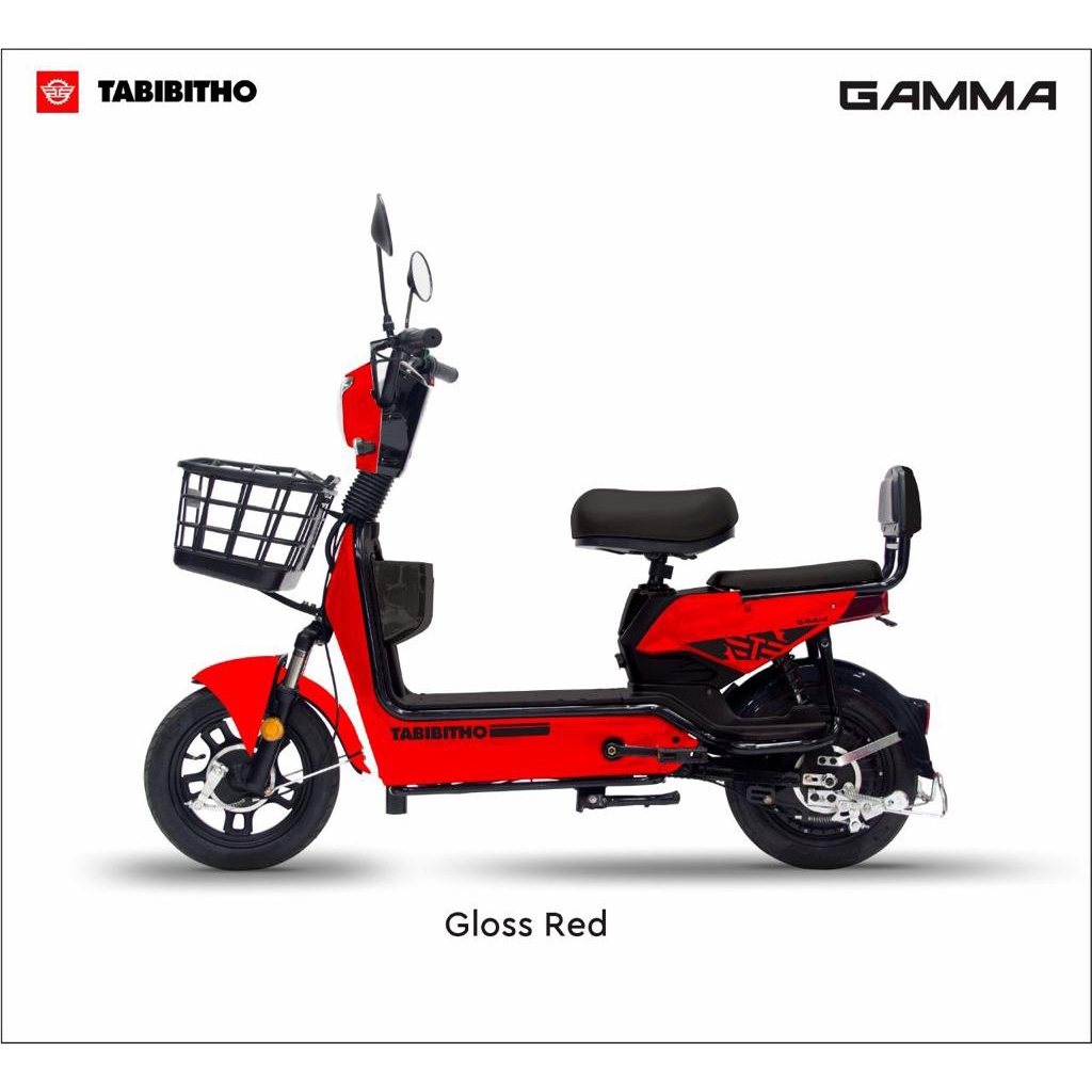 TERBARU TABIBHITO SEPEDA LISTRIK GAMMA 48V/13.3AH