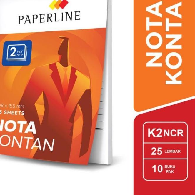 

LY4♧ Nota Kontan kecil 2ply/K2 paperline ( 1pak/10buku ) Harga Murah